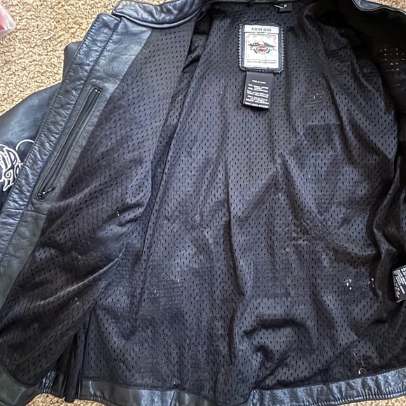 Harley Davidson, black leather jacket - Picture 7 of 7